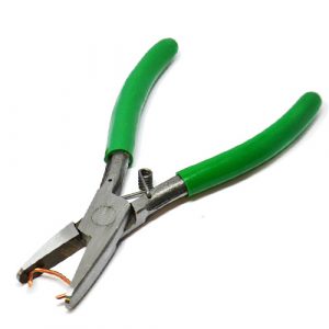 Hog Ring Pliers – Straight with Closing Spring