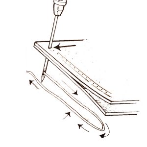 Automatic Sewing Awl – C.S. Osborne No. 413