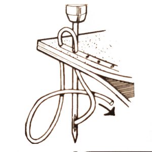 Automatic Sewing Awl – C.S. Osborne No. 413