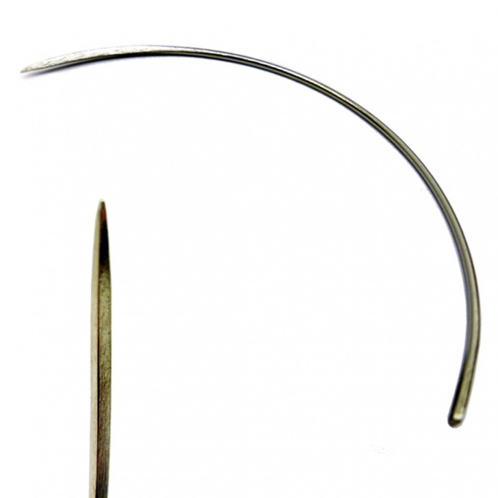 Curved Mattress Needle - Long Bayonet Point (12's)