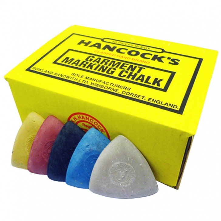 Assorted Tailors Marking Chalk 12 / 25 / 50 1