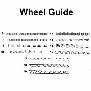 C.S. Osborne Embossing Wheels