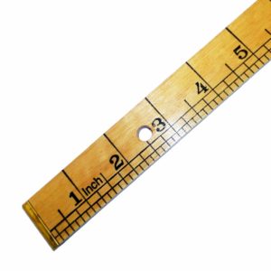 High Definition Wooden Government Stamped Metre Stick