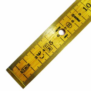 High Definition Wooden Government Stamped Metre Stick