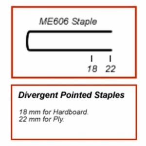 Spotnails 606 Flooring Staples For use with Maestri ME606