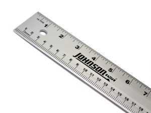 Johnson 48 Inch Aluminium Rule – Dual Marked