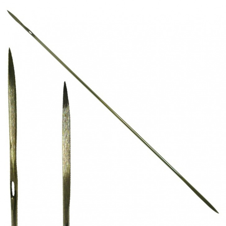 Double End Heavy Straight Leather Needles