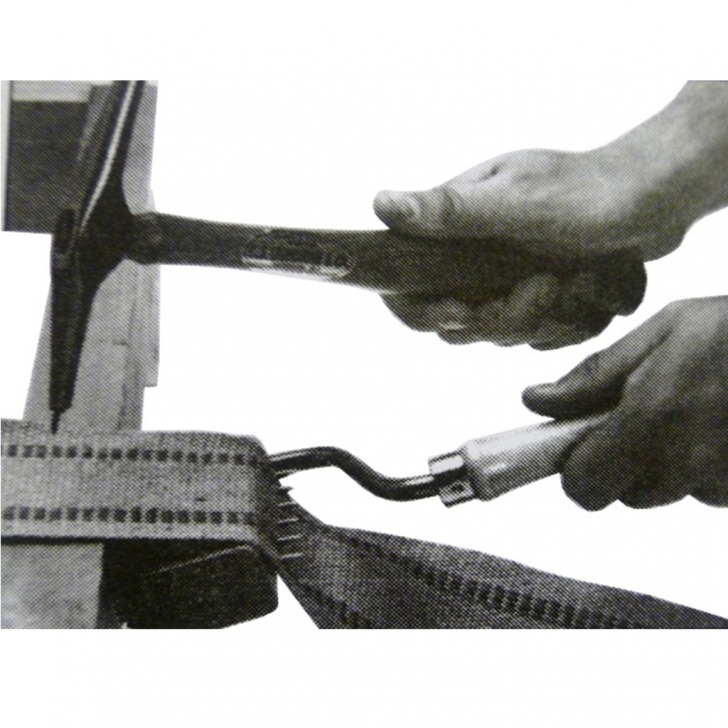 / Del Kern Upholstery Supply > C.S. Osborne  Tools - Upholstery Tools > Osborne No. 253 Gooseneck Webbing Stretcher