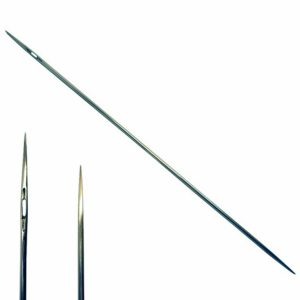 Double Round Point Button Tufting Needles – Light Gauge (12’s)