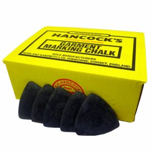 Hancocks Black Tailors Marking Chalk 12 / 25 / 50