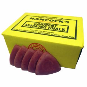 Hancocks Red Tailors Marking Chalk 12 / 25 / 50