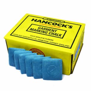 Hancocks Blue Garment Marking Chalk (Squares)