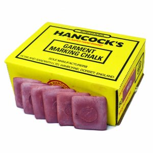 Hancocks Red Garment Marking Chalk (Squares)