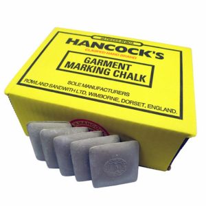 Hancocks White Garment Marking Chalk (Squares)