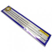 Straight Double Round Point Buttoning Needle Kit