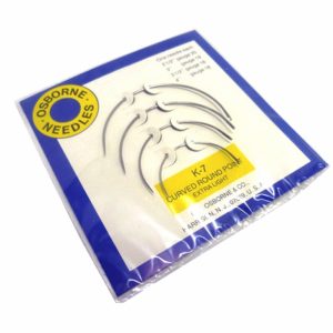 C.S. Osborne K7 Round Point Extra Fine Curved Needle Kit