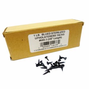 Blued Sterilized Upholsterers Tacks 1lb box