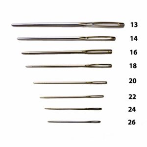 C.S. Osborne No. 563 Tapestry Needles – Blunt Point (25’s)