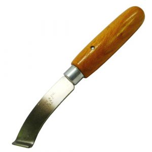 C.S. Osborne Curved Lip Shoe Knife (Right Hand)