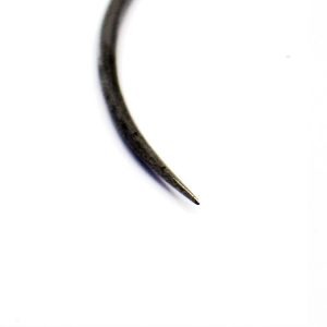 Heavy Gauge Curved Collar Needle (Half Moon)