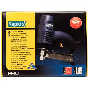 Rapid R553 Electric Staple Gun for Upholstery / D.I.Y