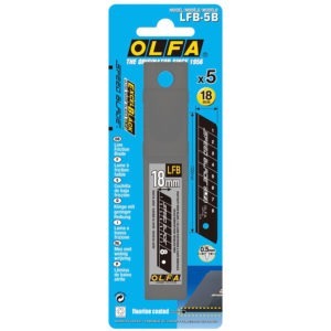 Olfa Ultra-Sharp Black Speed Blade18mm (5 Pack)